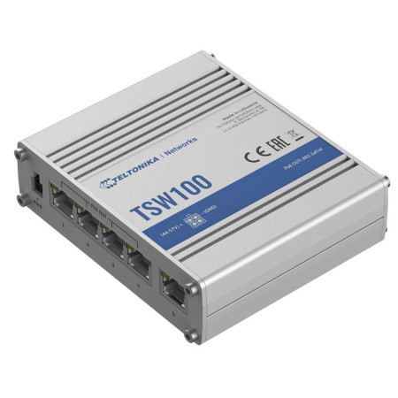 Teltonika TSW100 ethetnet PoE Switch ( 4168 ) - Img 1