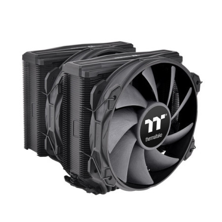 Thermaltake CPU hladnjak Toughair 710 black 250W, 140mmx2/PWM/CL-P117-CA14BL-A