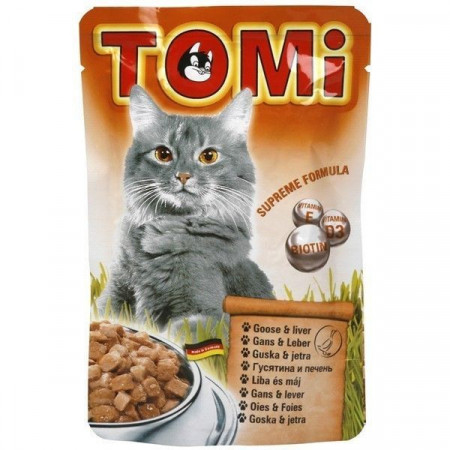 Tomi hrana za mačke guska/jetra 100g ( TM43005 )