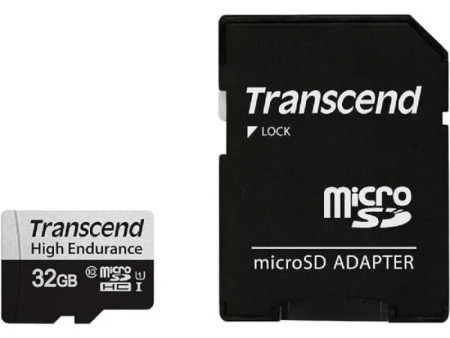 Transcend 32GB microSD w/ adapter UHS-I U1 ( TS32GUSD350V )