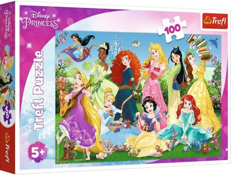 Tref line puzzle 100 pcs disney princeze ( T16417 )