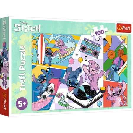 Tref line puzzle lilo i stitch 100 ( T64732 )