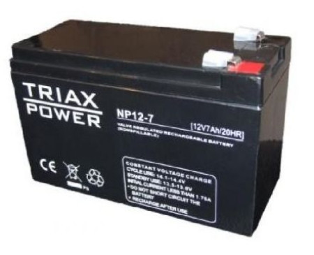 Triax UPS battery 12V 7Ah - Img 1