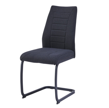 Trpezarijska stolica 1038 Crna/Crne metalne noge ( 775-521 ) - Img 1