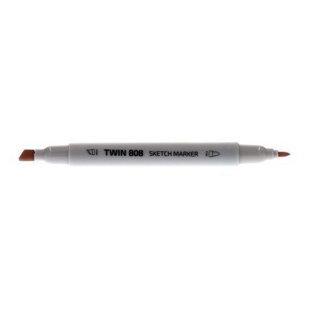 Twin 808, sketch marker, braon, E54 ( 630028 )