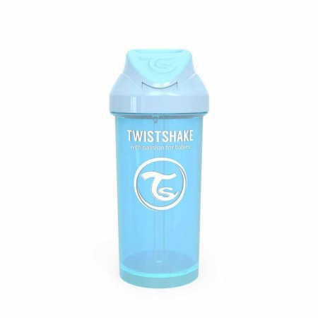 Twistshake čaša sa slamkom 360ml 12 blue ( TS78589 ) - Img 1