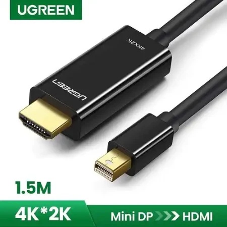 Ugreen mini displayport na hdmi kabl 4k 1,5m ( 20848 )