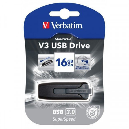 Verbatim 16GB USB 3.0 black - 49172