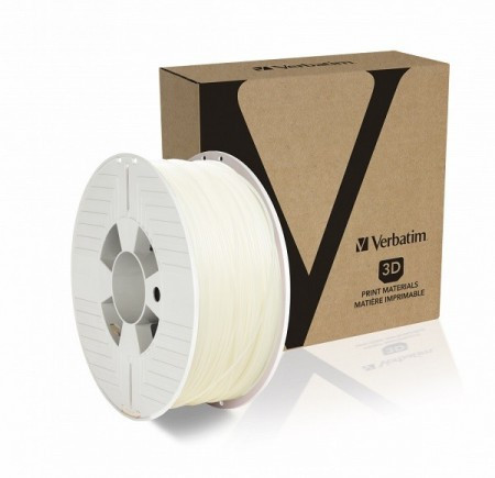 Verbatim filament ABS 1.75MM MLECNO BELIT/NIT ZA 3D PRINTER 1KG ( FIL55028/Z ) - Img 1