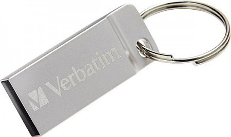 Verbatim USB FLASH MEMORIJE 32GB 2.0 METAL EXECUTIVE SILVER ( UFV98749 ) - Img 1