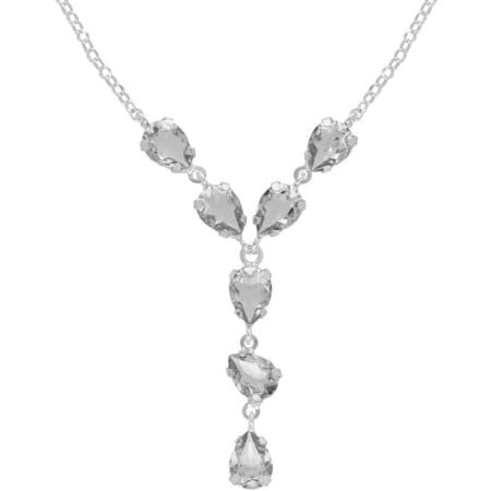 Victoria cruz magnolia crystal ogrlica sa swarovski kristlalima ( a4439-07hg )-1