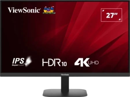 Viewsonic va2708-4k-hd 3840x2160/4k uhd/ips/4ms/60hz/2x hdmi/dp/hdr10 Monitor 27