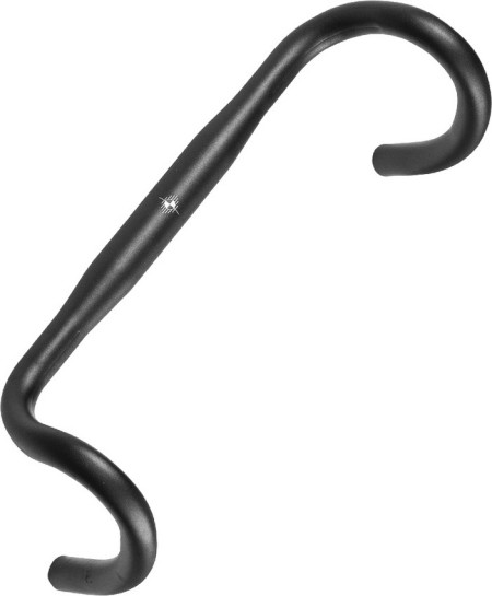Volan alu drumski race 400x31.8mm long crni mat ( 3830019 )