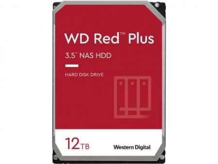 WD HDD 12TB WD120EFBX RED PLUS 7200RPM 256MB - Img 1