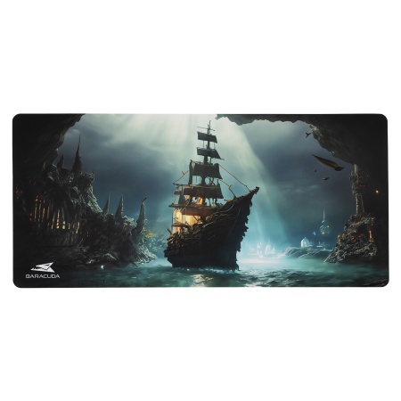 White Shark Baracuda bgmp 02 ghostship mouse pad