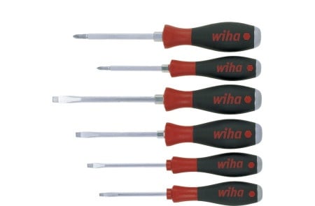 Wiha 21250 Set odvijača SoftFinish® Sl, Phillips sa čvrstom čeličnom kapom, 6 delova ( W 21250 )