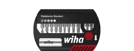 Wiha set bitova flip selector standard 25 mm, 1/4", 14 delova ( W 39078 )