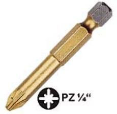 Witte pin PZ2 1/4&quot;x50 tin ( 27542 ) - Img 1