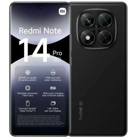 Xiaomi Redmi Note 14 pro EU 8+256 Midnight Black smartphone