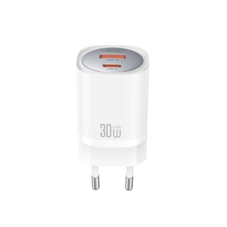 XO kućni punjač od 30w sa USB A i USB C konektorom ( GSM176813 )