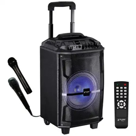 Xplore karaoke sistem XP8802 cabana 2 USB/BT/FM/microSD/mic/300W - Img 1