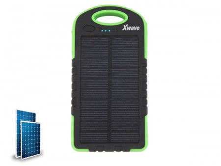 Xwave Camp L 60 green power bank solar 6000mAh - Img 1