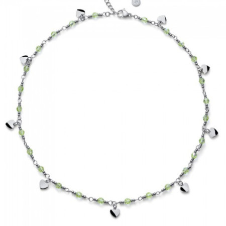 Ženska oliver weber freak peridot ogrlica sa swarovski kristalima ( 12262.gre ) - Img 1