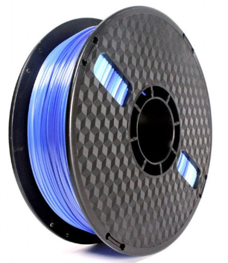 3DP-PLA-SK-01-ICE PLA Svilenkasti led Filament za 3D stampac 1.75mm, kotur 1KG Ice blue + dark blue