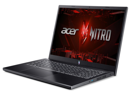Acer nitro anv15-51 noos/15.6"Fhd ips/i5-13420h/8gb/512gb ssd/gf rtx2050-4gb/fpr/backlit/crni laptop ( NH.QNDEX.009 )