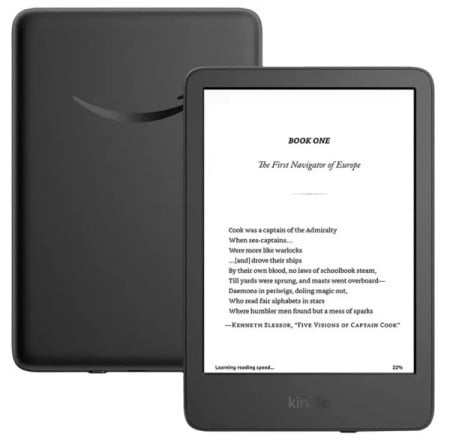 Amazon Kindle e-book reader 6 300ppi/16GB/USB-C/Wi-Fi/BT/Black/2024/B0CNV9F72