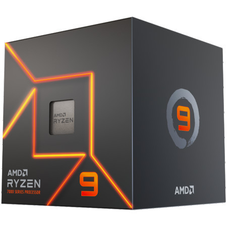 AMD ryzen 9 7900 (AM5) (PIB) with wraith prism cooler and radeon graphics procesor ( 100-100000590BOX ) - Img 1