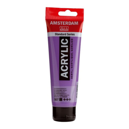 Amsterdam, akrilna boja, ultramarine violet, 507, 120ml ( 680507 ) - Img 1