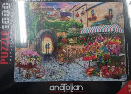 Anatolian Puzzle The Flower Market 1000 elemenata ( 110663 ) - Img 1