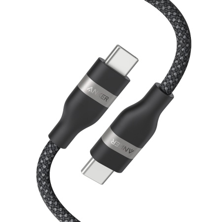 Anker usb-c to usb-c kabl 6ft 240w bio black