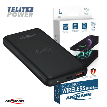 Ansmann powerbank 10000mAh PB218 wireless ( 3349 ) - Img 1
