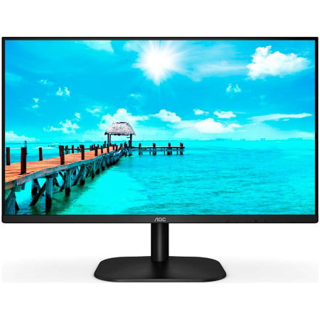 AOC 23.8 black IPS, 16:9, 1920x1080, 4ms, 250 cdm2, 1000:1, D-Sub, HDMI, vesa monitor ( 24B2XHEU )