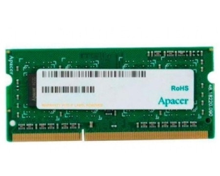 Apacer SODIMM DDR3 4GB 1600MHz DS.04G2K.KAM memorija