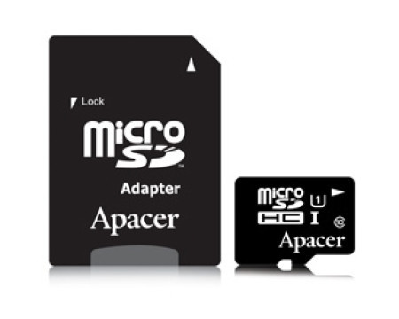 Apacer UHS-I MicroSDHC 32GB class 10 + adapter AP32GMCSH10U1-R - Img 1