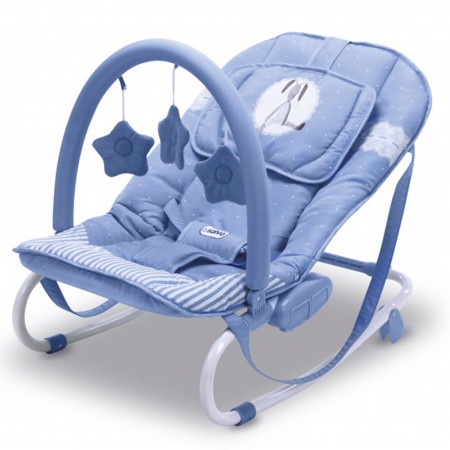 Asalvo stolica, njihalica relax, bunny light blue ( 16911 )-1