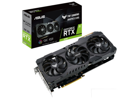 Asus RTX3060 TUF-RTX3060-O12G-V2-GAMING NVD/12GB/GDDR6/192bit/crna ( TUF-RTX3060-O12G-V2G )