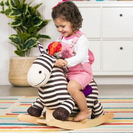 B toys plišana klackalica Zebra ( 22312033 ) - 312033