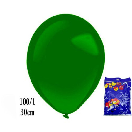 Baloni tamnozeleni 30cm 100/1 ( 360 )
