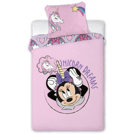 Baloo Posteljina za decu Minnie Mouse - Unicorn Dreams 140x200+70x90cm ( 9665 )