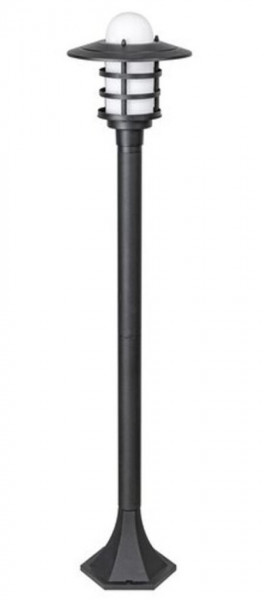 Bastenski fenjer Darington IP44, metal/staklo, E27 1x MAX 20W, 200x965mm