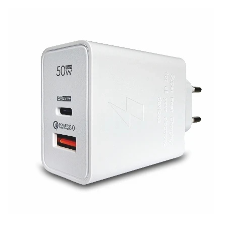 Bavin Bavitel punjač 50W Usb A+ Type C bela KeKe-PD002 ( 92002 )