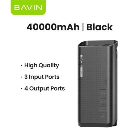 Bavin powerbank 40000mAh crna ( 90308 )