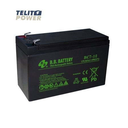 BB Tech 12V 7Ah BC7-12 Battery terminal T2 ( 4292 )