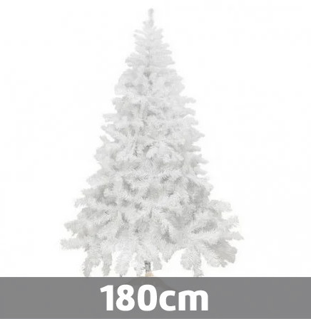 Bela novogodišnja jelka 180 cm - Img 1