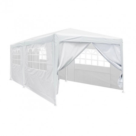 Beli paviljon party 6x3m sa stranicama ( 1143 )