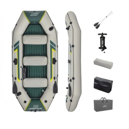 Bestway 65157 čamac raft set hydro-force ranger elite x4 320x148x47cm ( 4027 )